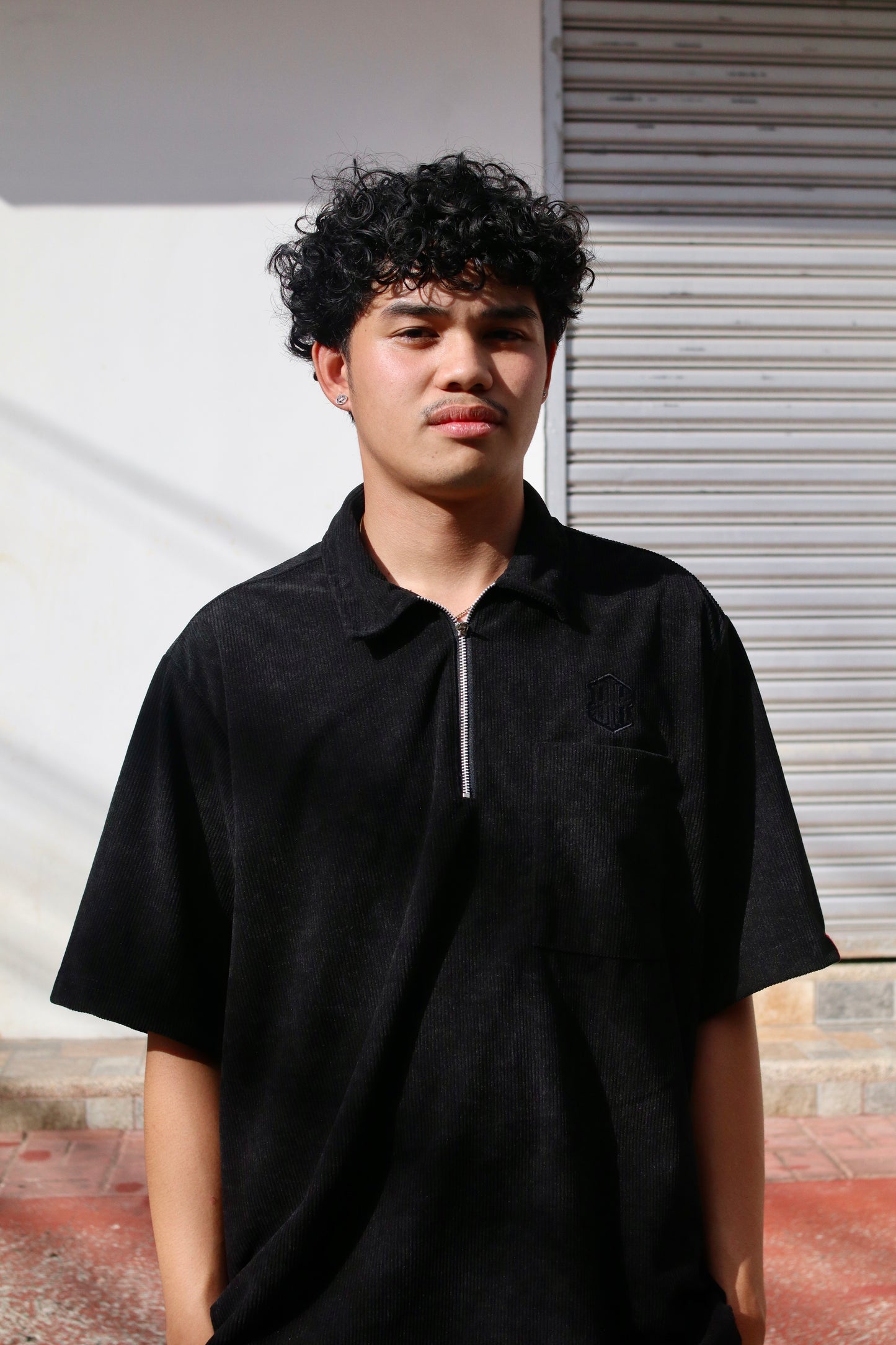 BTH - CORDUROY QUARTER ZIP WORKWEAR