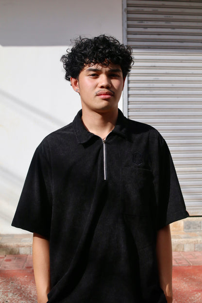 BTH - CORDUROY QUARTER ZIP WORKWEAR