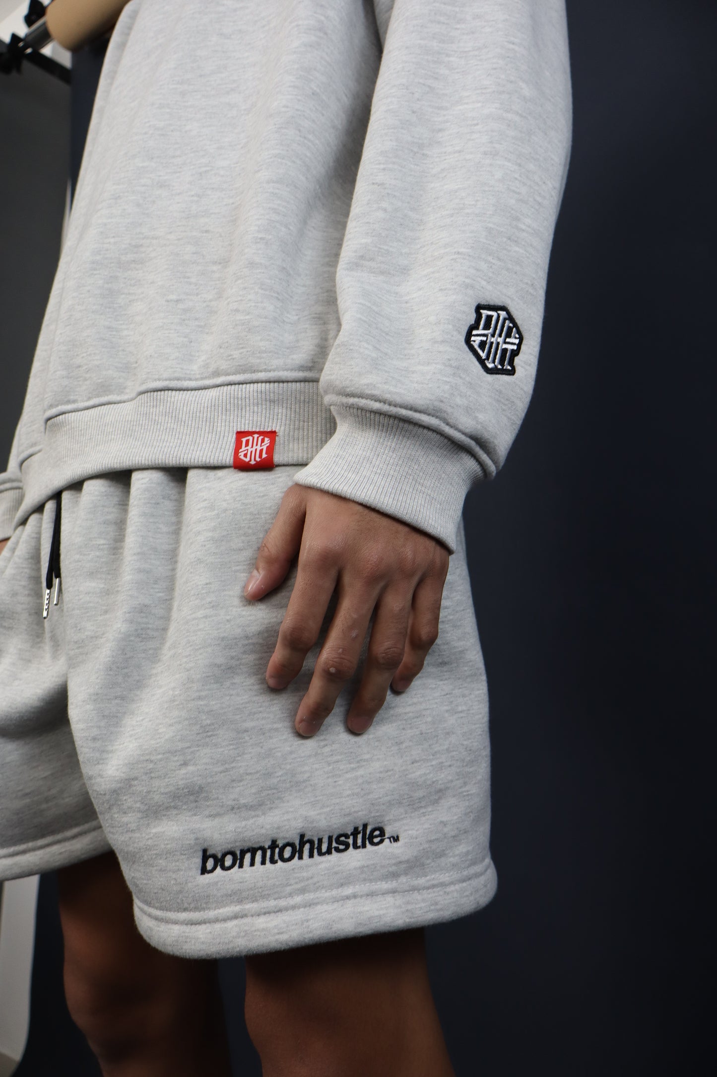 BTH - HEATHER SWEAT SHORTS
