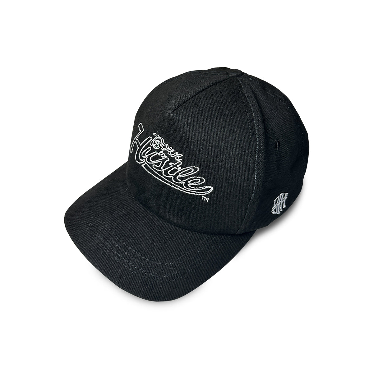 BTH CURSIVE STRUCTURED 5 PANEL BASEBALL CAP