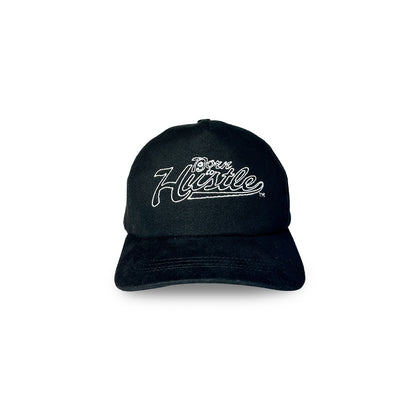 BTH CURSIVE STRUCTURED 5 PANEL BASEBALL CAP