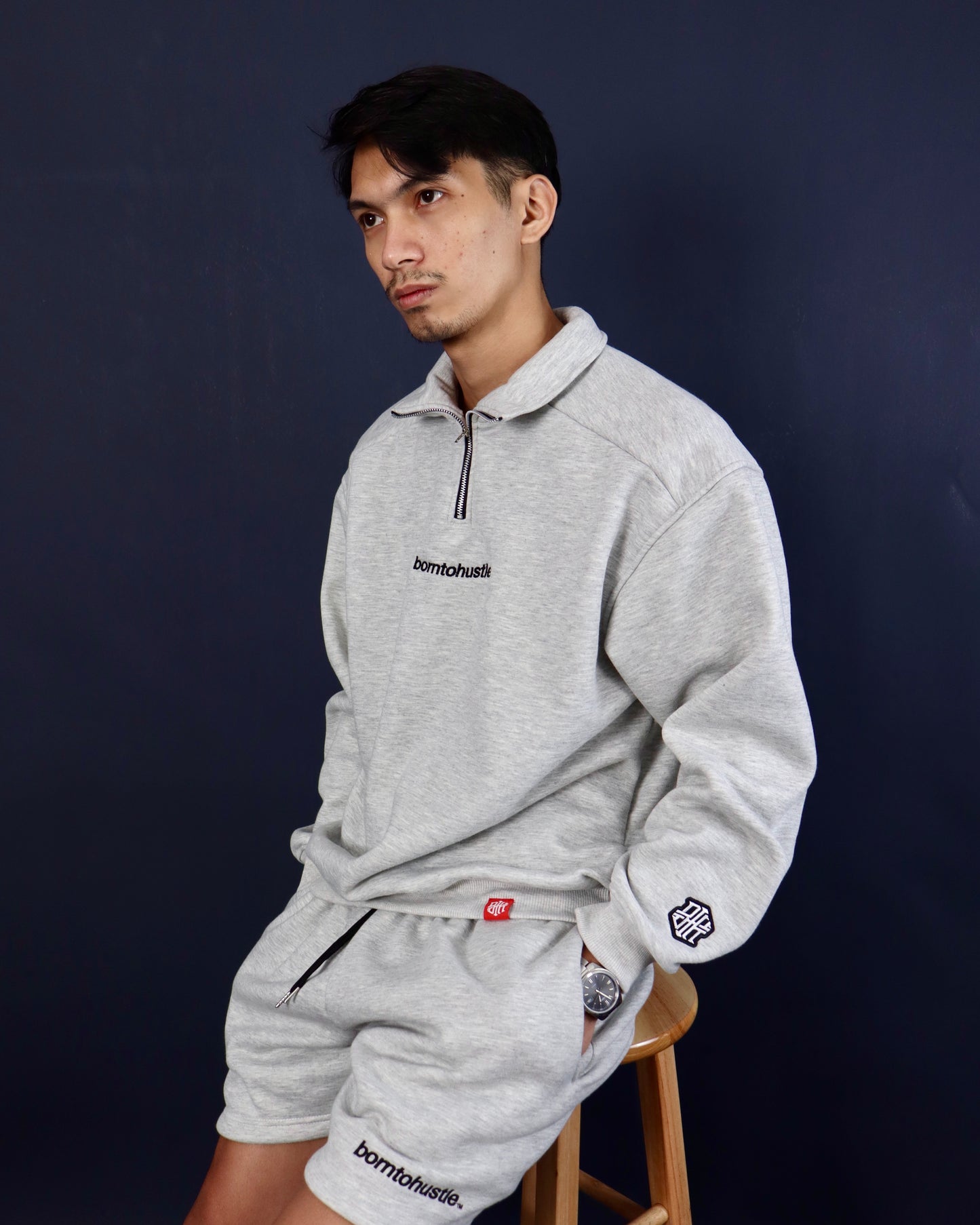 BTH - HEATHER SWEAT SHORTS