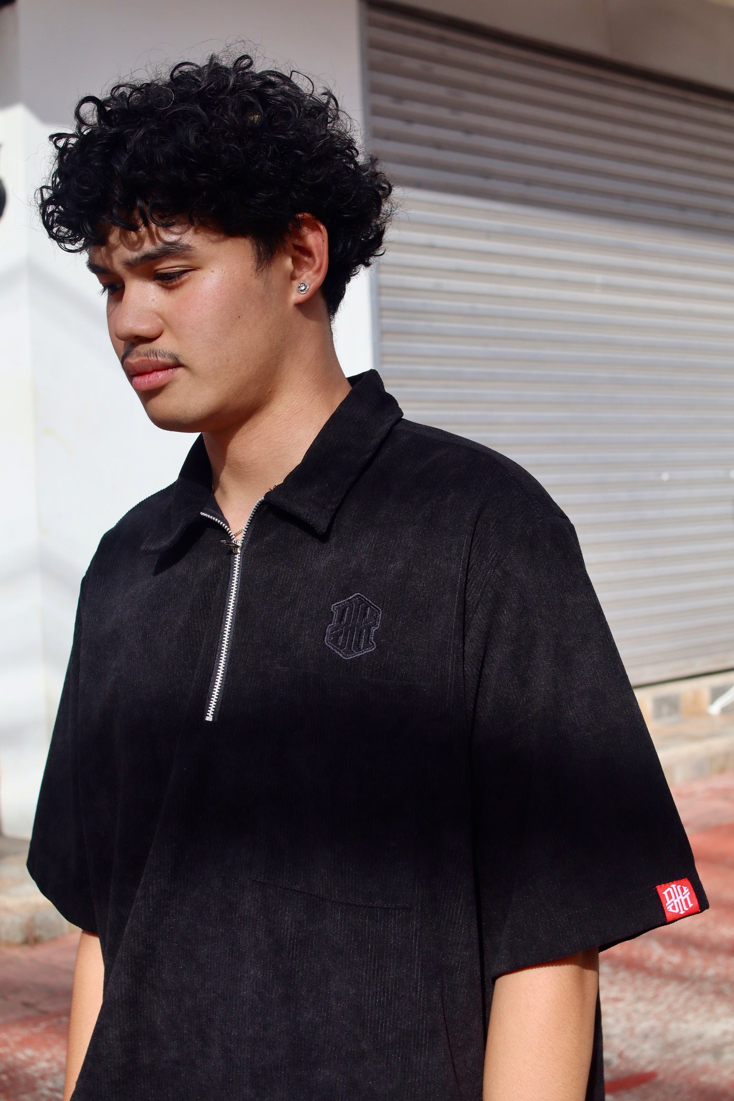 BTH - CORDUROY QUARTER ZIP WORKWEAR