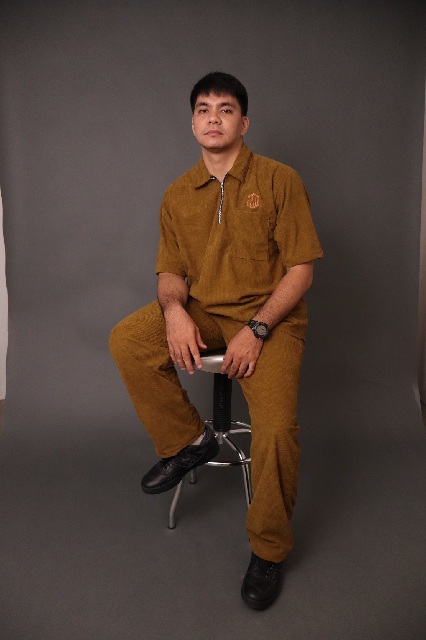 BTH - CORDUROY QUARTER ZIP WORKWEAR