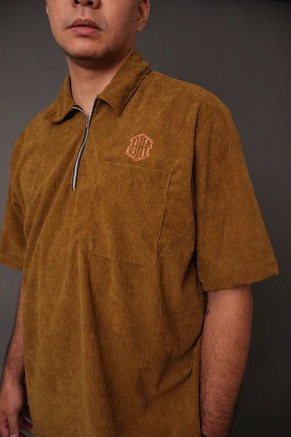 BTH - CORDUROY QUARTER ZIP WORKWEAR